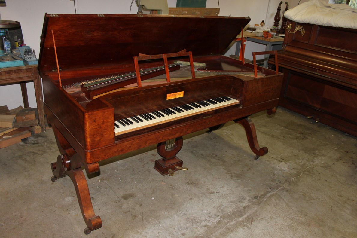 clic pour ouvrir dans un nouvel onglet Piano carré Ignace Pleyel à acheter sur Montpellier